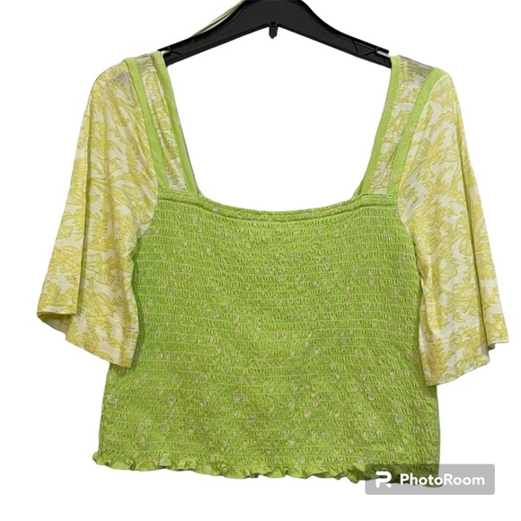 Free People Key Lime Combo Crop Top - Picture 5 of 11